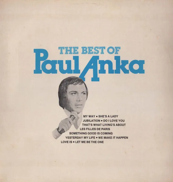 Capa de Paul Anka — The Best Of Paul Anka