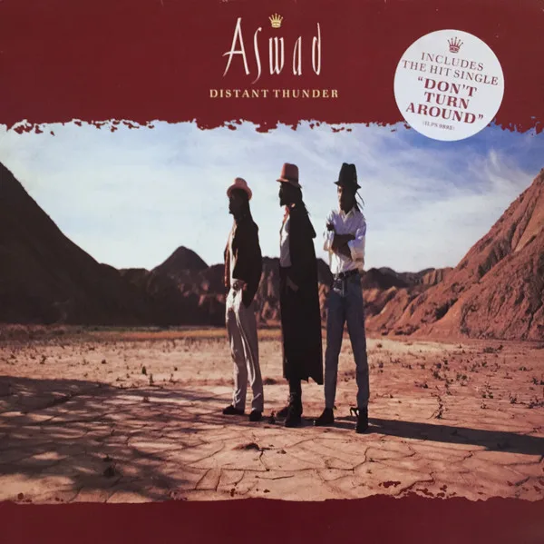 Capa de Aswad — Distant Thunder