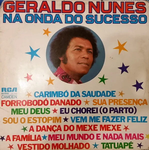 Capa de Geraldo Nunes — Na Onda Do Sucesso