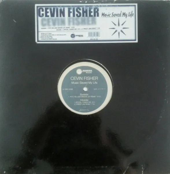 Capa de Cevin Fisher — Music Saved My Life