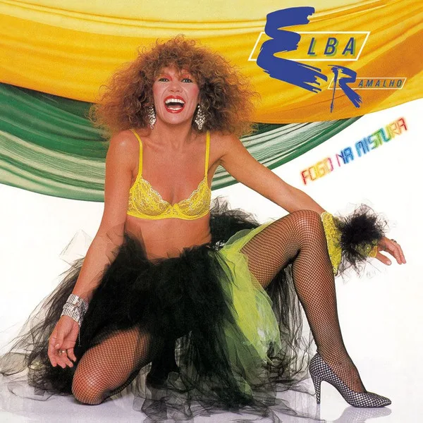 Capa de Elba Ramalho — Fogo Na Mistura