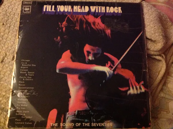 Capa de Various — Fill Your Head With Rock