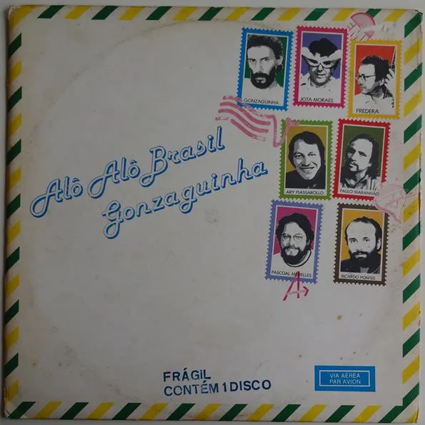 Capa de Gonzaguinha — Alô Alô Brasil