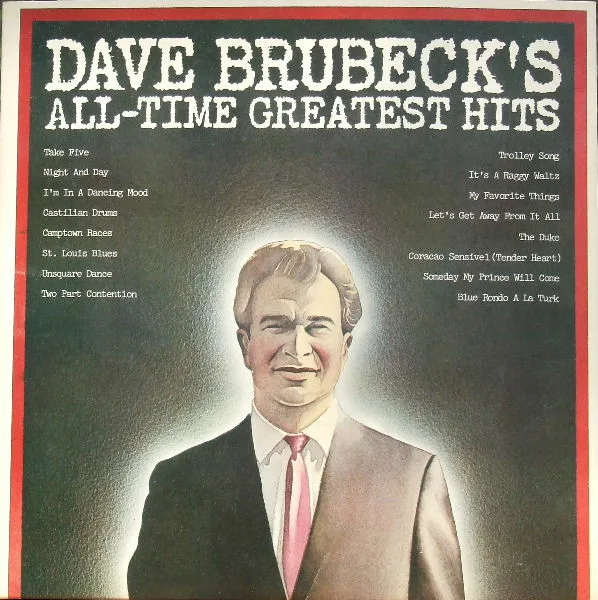 Capa de Dave Brubeck — Dave Brubeck's All Time Greatest Hits