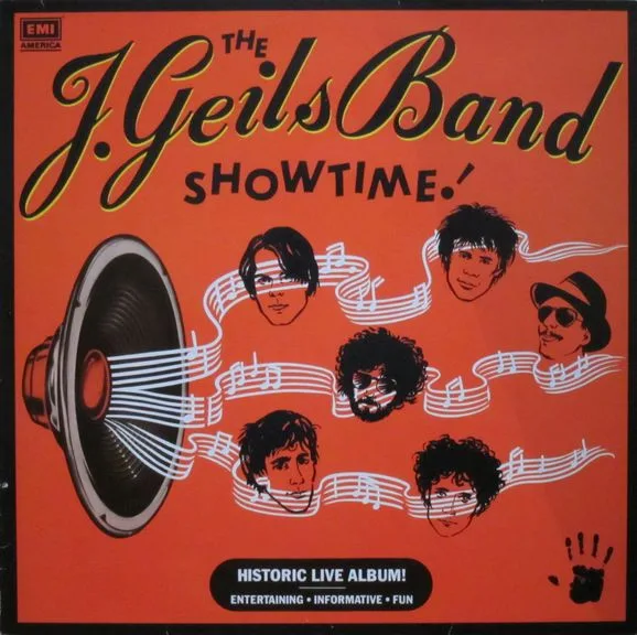 Capa de The J. Geils Band — Showtime!