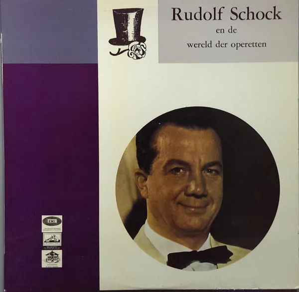 Capa de Rudolf Schock — Rudolf Schock En De Wereld Der Operetten