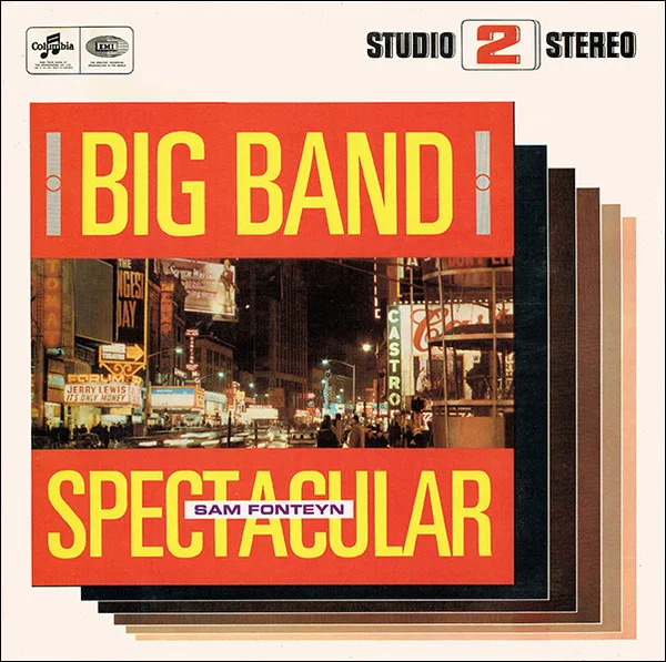Capa de Sam Fonteyn — Big Band Spectacular