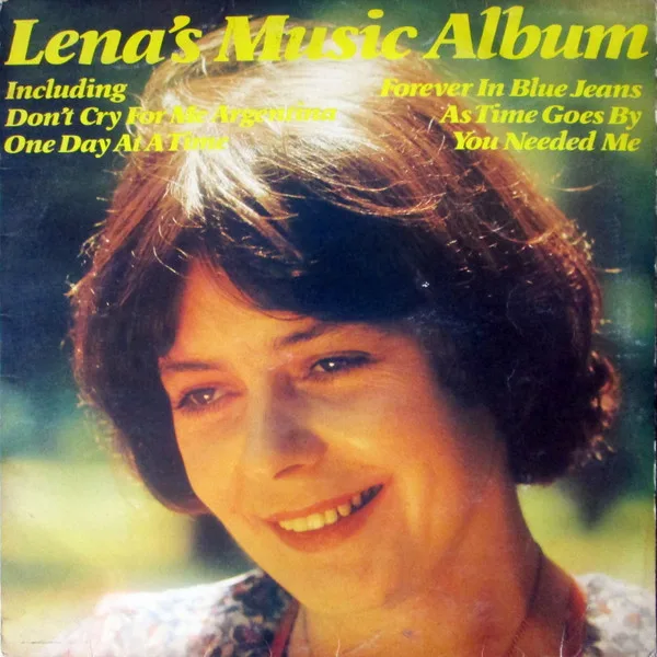 Capa de Lena Martell — Lena's Music Album