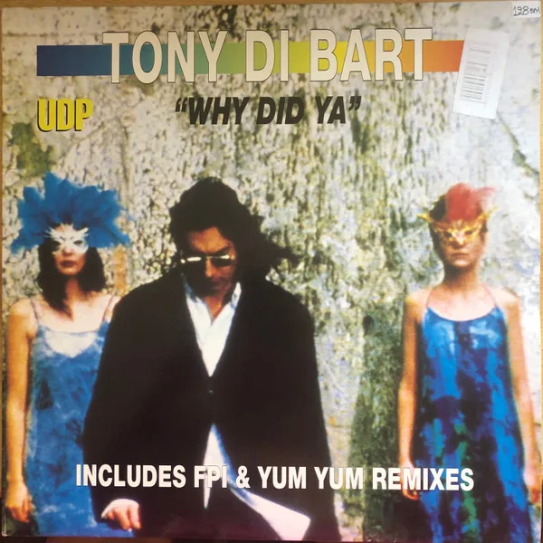 Capa de Tony Di Bart — Why Did Ya