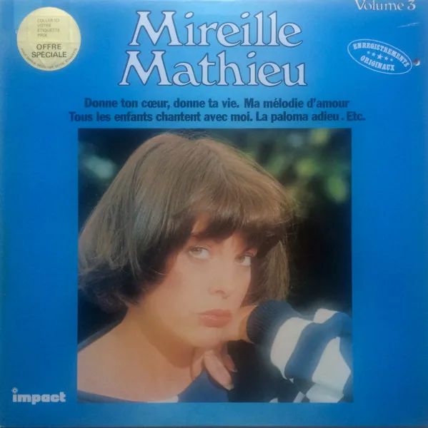 Capa de Mireille Mathieu — Mireille Mathieu
