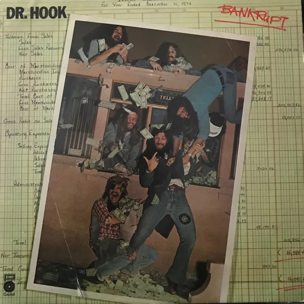 Capa de Dr. Hook — Bankrupt
