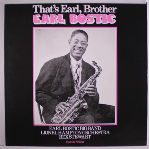 Capa de Earl Bostic — That's Earl, Brother