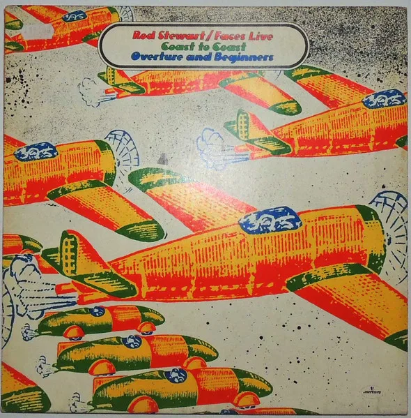 Capa de Rod Stewart / Faces — Live Coast To Coast 