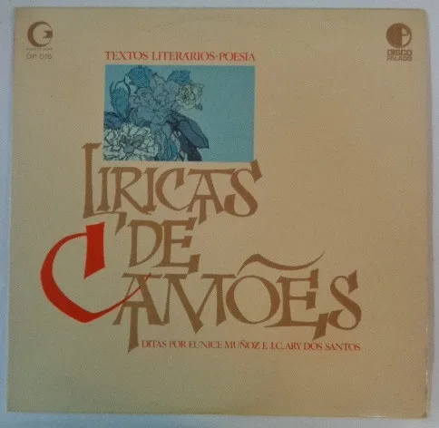 Capa de Ary Dos Santos* — Liricas de Camões