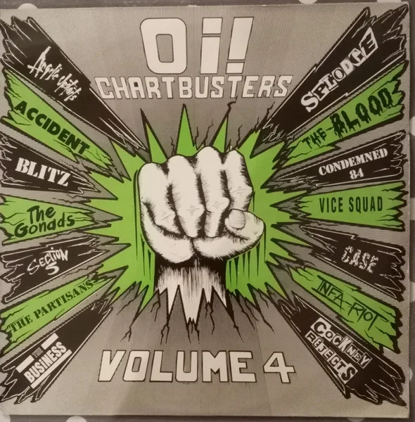 Capa de Various — Oi! Chartbusters Volume 4