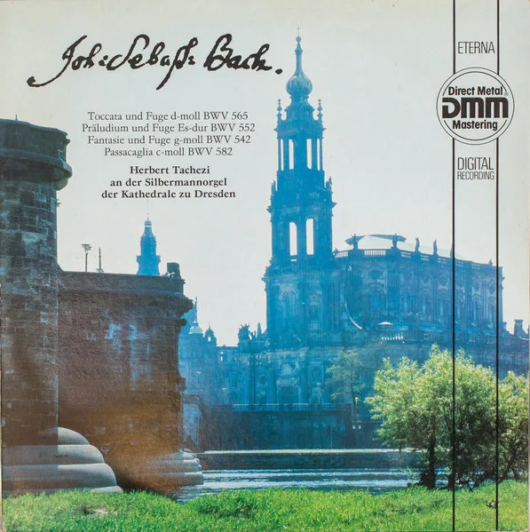 Capa de Johann Sebastian Bach — Herbert Tachezi