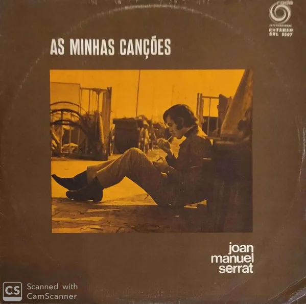 Capa de Joan Manuel Serrat — As Minhas Canções