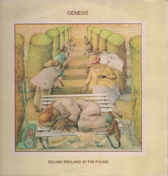 Capa de Genesis — Selling England By The Pound