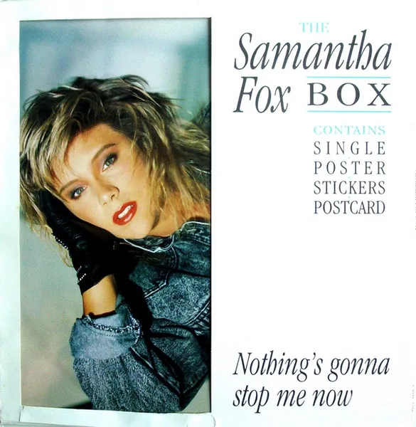Capa de Samantha Fox — The Samantha Fox Box - Nothing's Gonna Stop Me Now