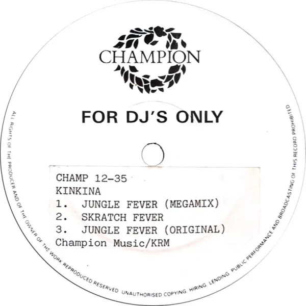 Capa de Kinkina — Jungle Fever