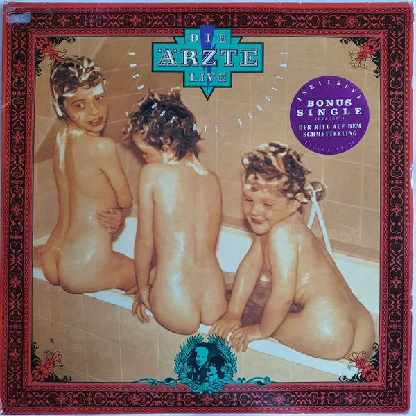 Capa de Die Ärzte — Live (Nach Uns Die Sintflut)