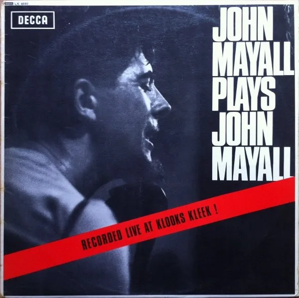 Capa de John Mayall — John Mayall Plays John Mayall