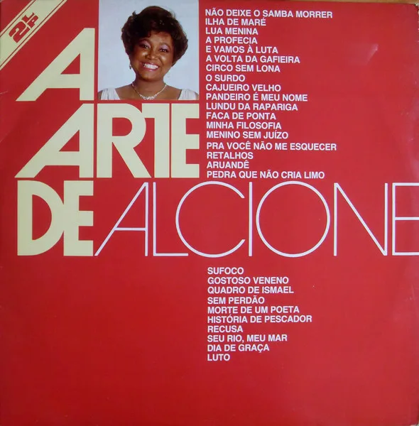 Capa de Alcione — A Arte De Alcione