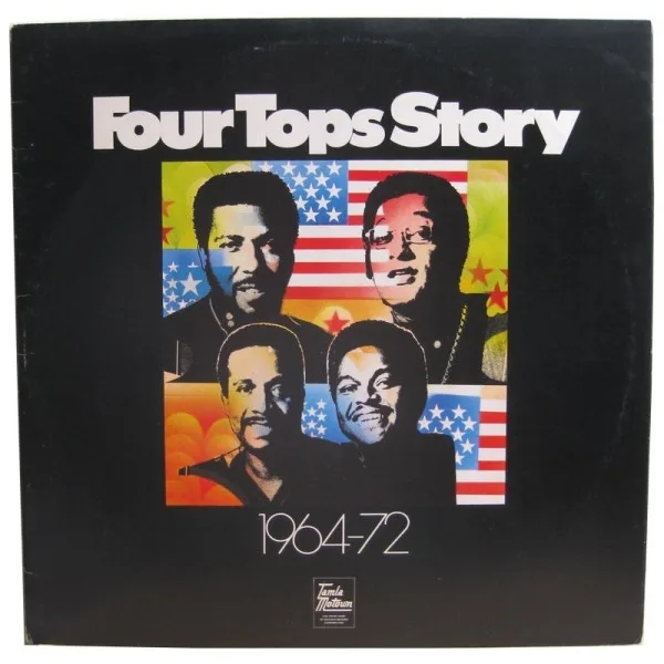 Capa de Four Tops — Four Tops Story 1964-72