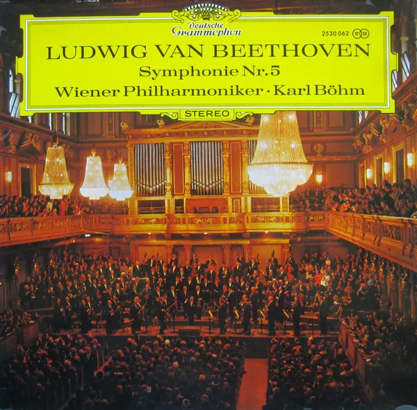 Capa de Ludwig Van Beethoven, Wiener Philharmoniker, Karl Böhm — Symphonie Nr.5
