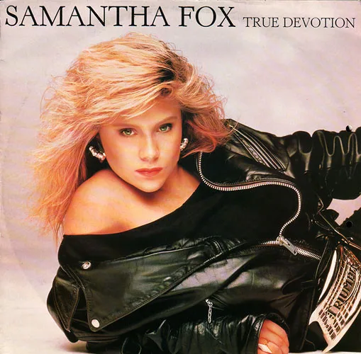 Capa de Samantha Fox — True Devotion