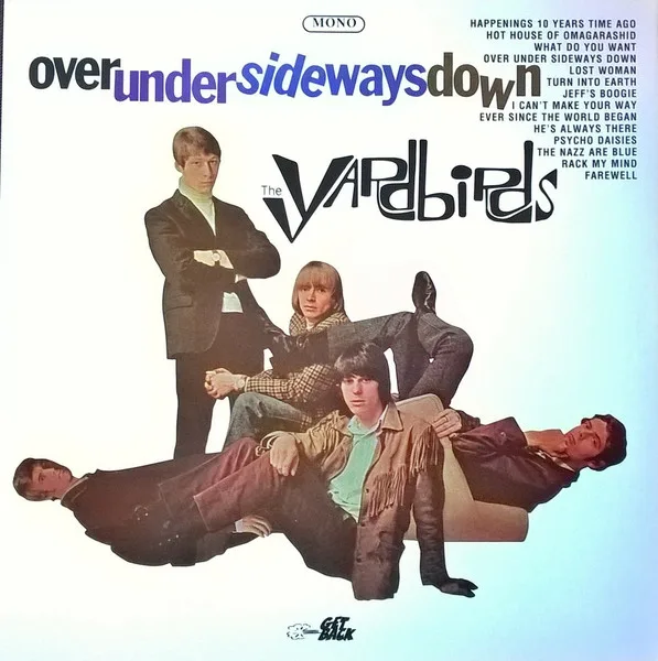 Capa de The Yardbirds — Over Under Sideways Down