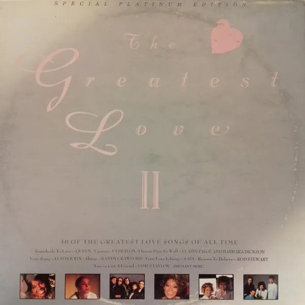 Capa de Various — The Greatest Love II