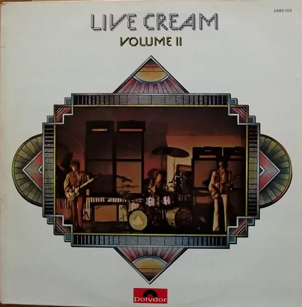 Capa de Cream  — Live Cream Volume II