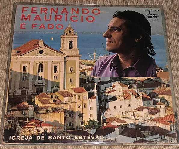 Capa de Fernando Maurício — É Fado