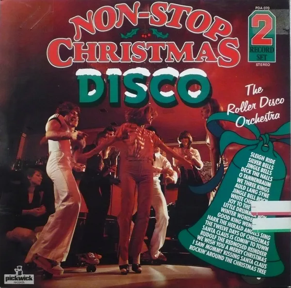 Capa de The Roller Disco Orchestra — Non-Stop Christmas Disco