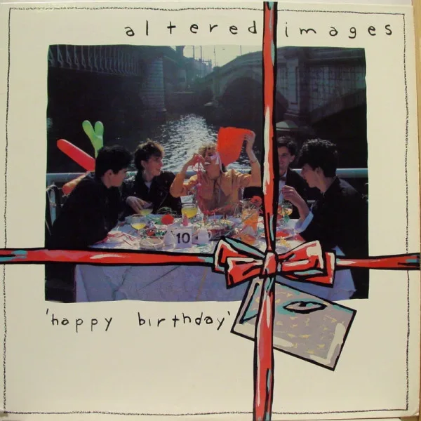 Capa de Altered Images — Happy Birthday