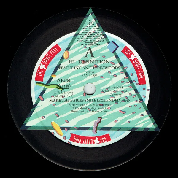 Capa de Hi-Definition Featuring Anthony Woods — Make The Babies Smile