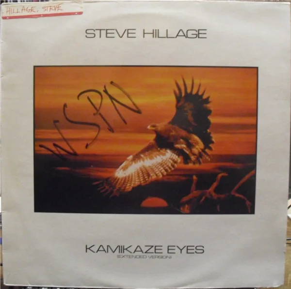 Capa de Steve Hillage — Kamikaze Eyes