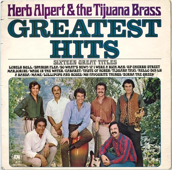 Capa de Herb Alpert & The Tijuana Brass — Greatest Hits - Sixteen Great Titles