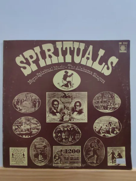 Capa de The Alabama Singers — Spirituals: Negro Spiritual Music