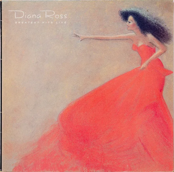 Capa de Diana Ross — Greatest Hits Live