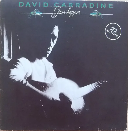 Capa de David Carradine — Grasshopper