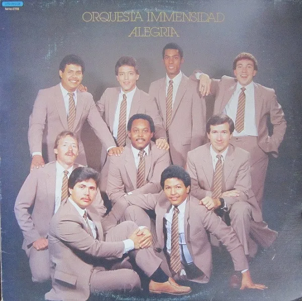 Capa de Orquesta Immensidad* — Alegria