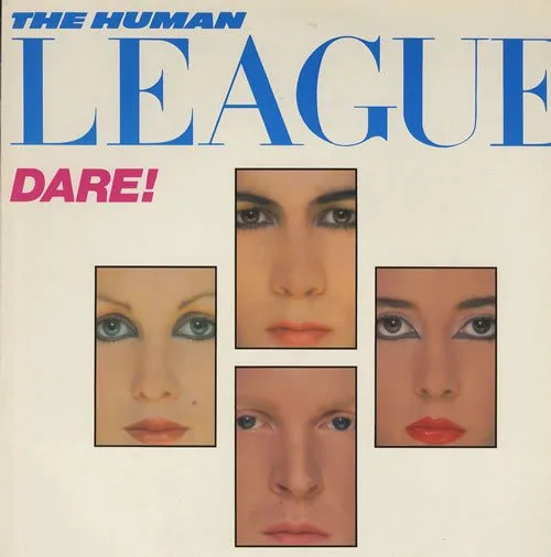 Capa de The Human League — Dare!