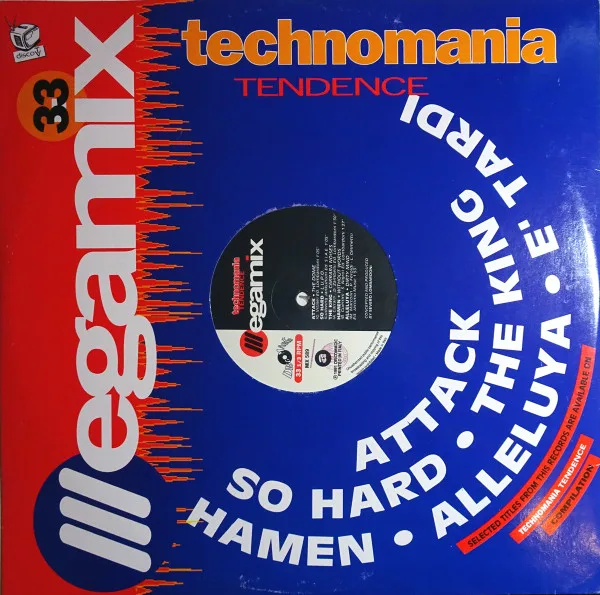 Capa de Various — Technomania Tendence Megamix