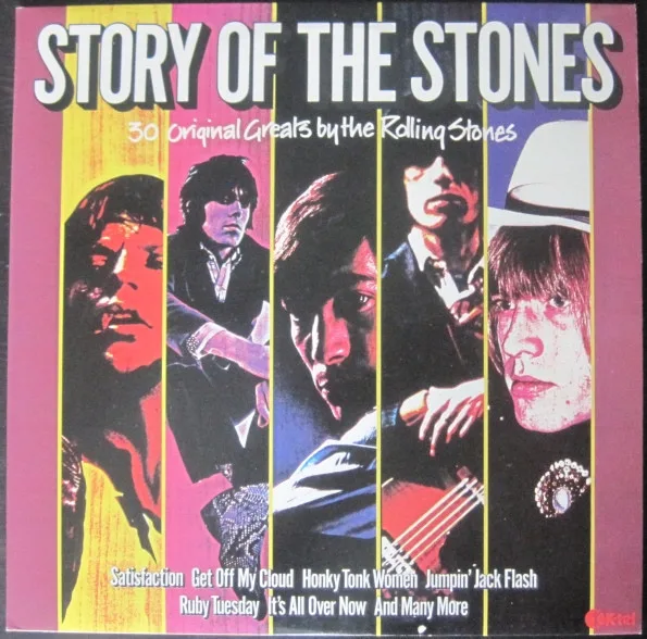 Capa de The Rolling Stones — Story Of The Stones