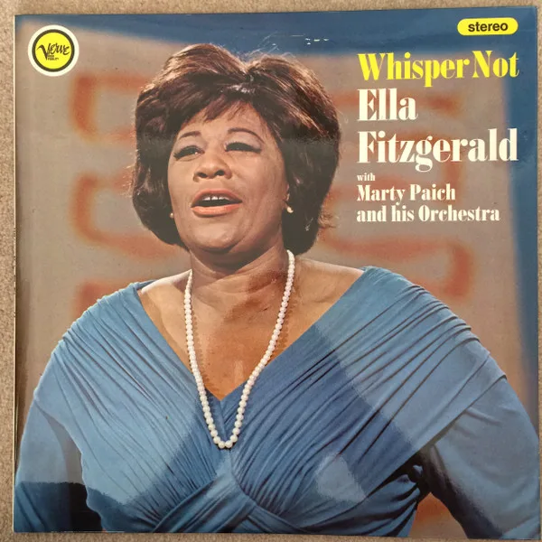 Capa de Ella Fitzgerald With Marty Paich And His Orchestra* — Whisper Not