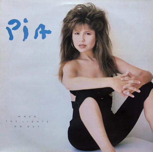 Capa de Pia Zadora — When The Lights Go Out