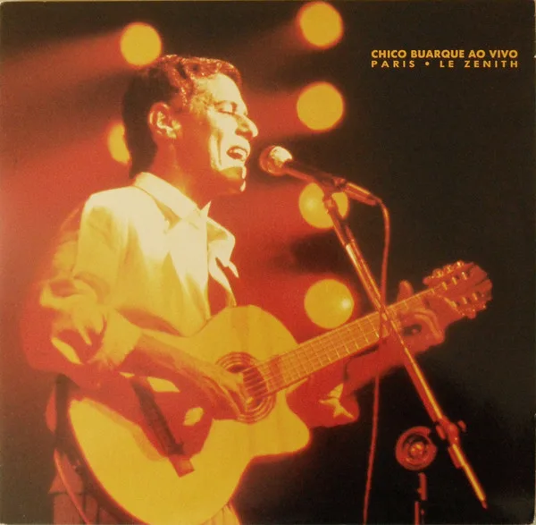 Capa de Chico Buarque — Chico Buarque Ao Vivo Paris