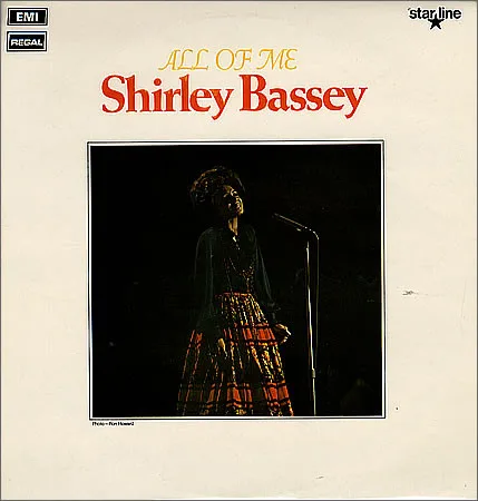 Capa de Shirley Bassey — All Of Me